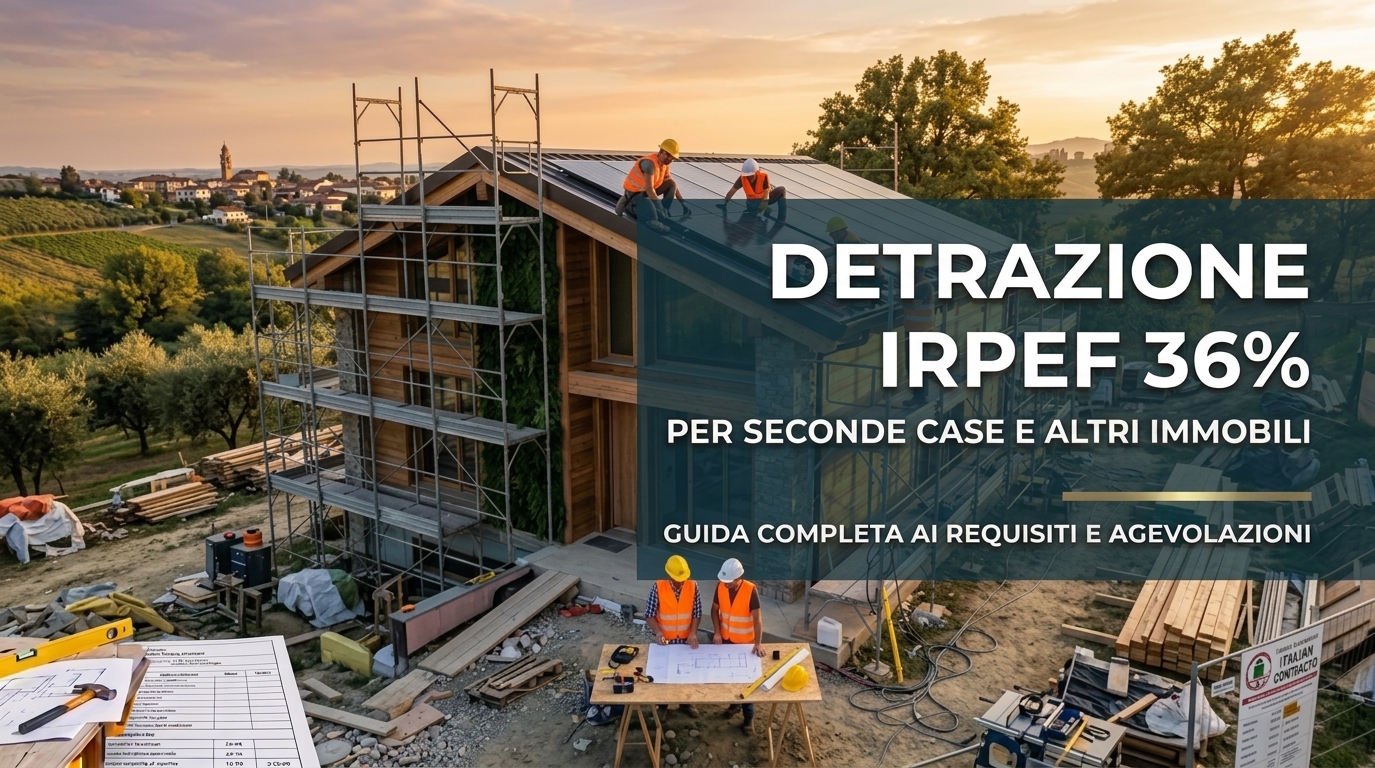 Detrazione Irpef 36%